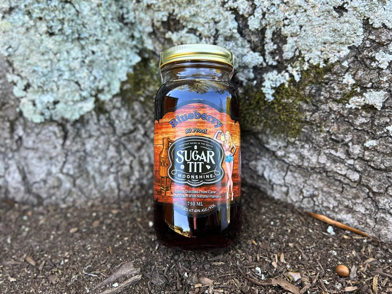 Blueberry 80 Proof Corn Whiskey