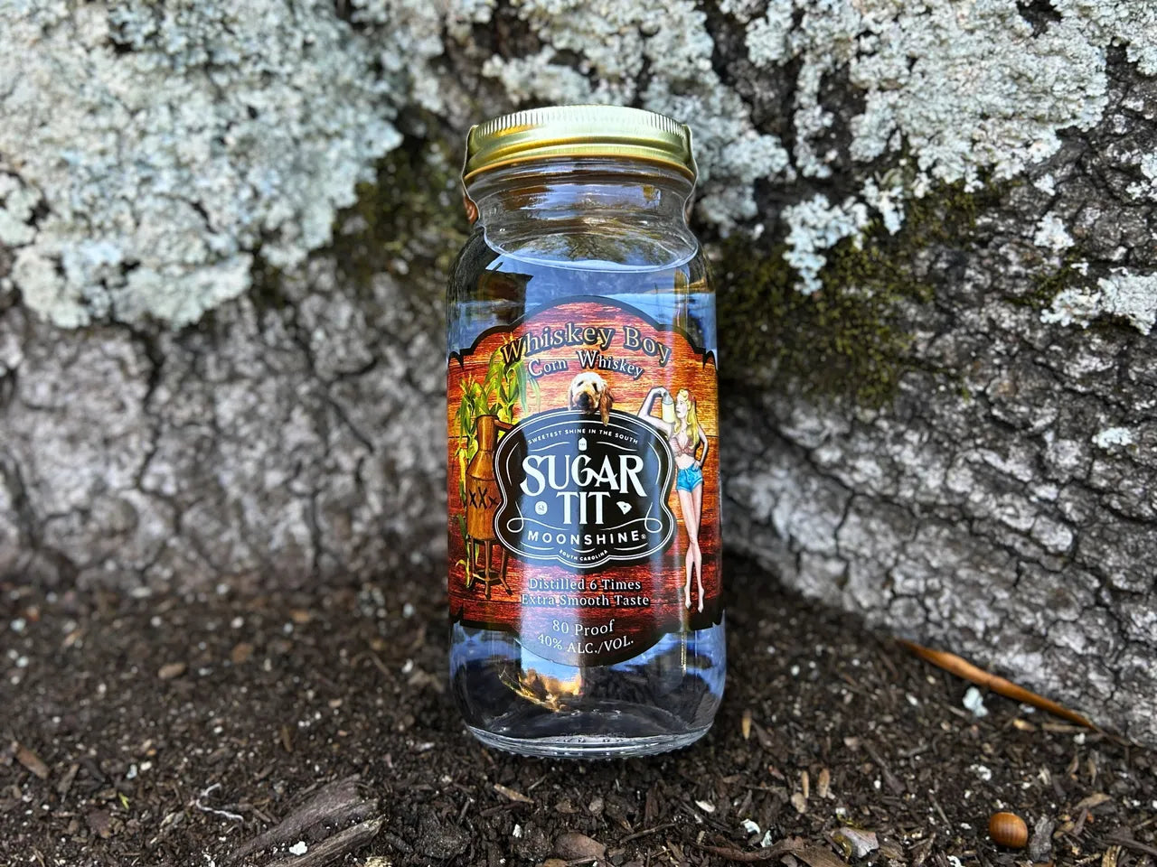 Whiskey Boy 80 Proof Corn Whiskey